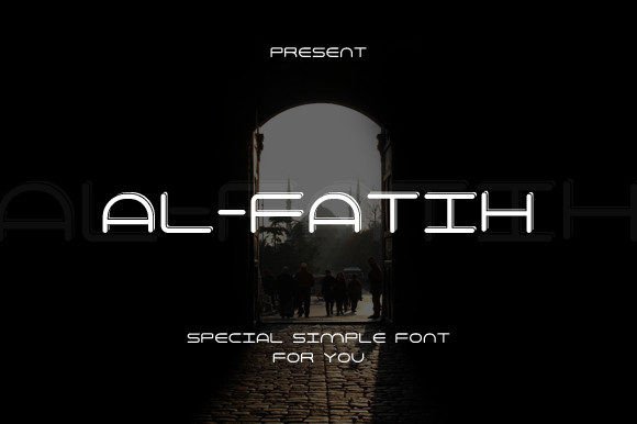 Al-fatih Display Font for Handmade Labels & Printables