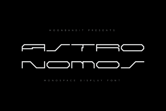 Astro Nomos: A Futuristic Display Font for Editorial Impact