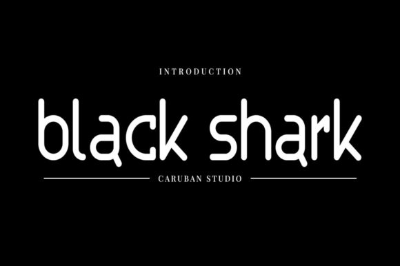 Black Shark: A Sharp, Modern Display Font That Cuts Through the Noise
