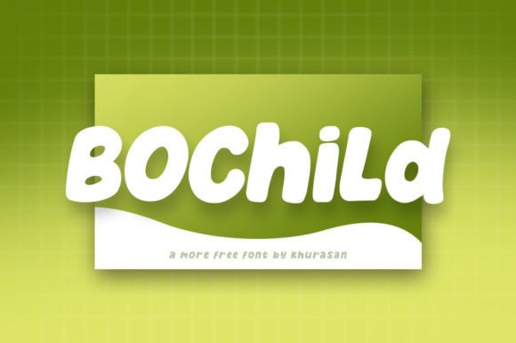 Bochild: A Modern Display Font That Makes Handmade Products Shine