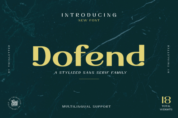 Dofend: A Thoughtful Sans Serif for Editorial Calm