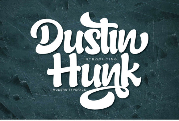 Dustin Hunk: A Display Font That Makes Your Brand Feel Intentional