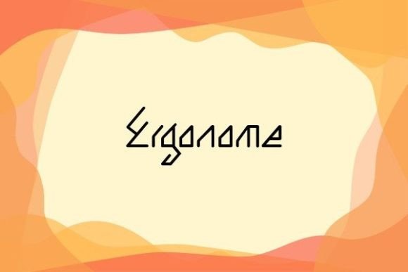Ergonome: A Sharp, Confident Display Font for Distinctive Branding