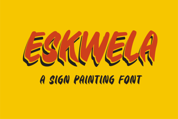 Eskwela: A Friendly Display Font That Makes Your Brand Feel Like Home