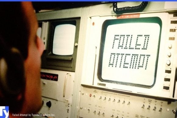 Failed Attempt Font: A Spaced-Out LED Display Type for Handmade Charm