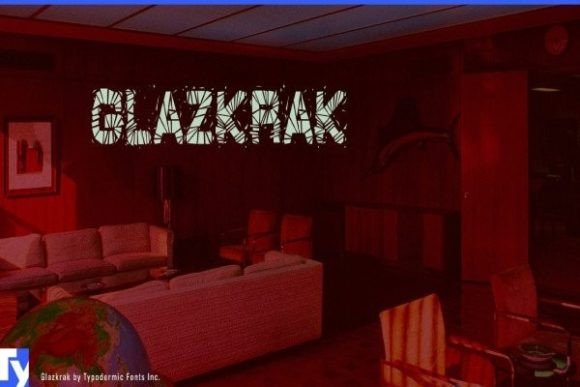 Glazkrak: A Brittle Display Font for Distinctive Web Typography