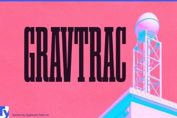 Gravtrac: A Slab Serif That Anchors Your Headlines with Quiet Confidence