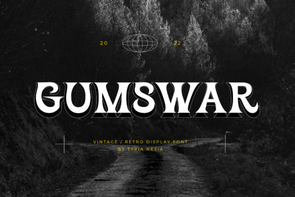 Gumswar: A Bold Display Font That Commands Attention