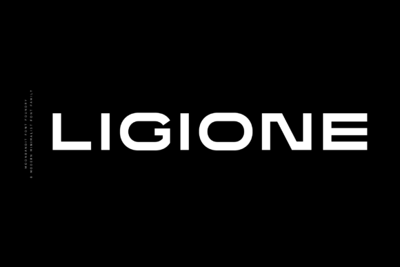 Ligione: A Modern Display Font That Elevates Digital Branding