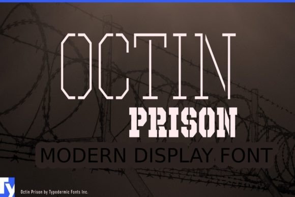 Octin Prison: A Clean, Confident Display Typeface for Editorial Design