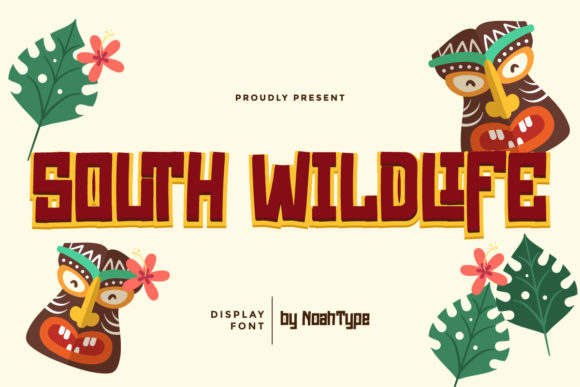 South Wildlife: A Bold Display Font That Makes Your Brand Instantly Memorable