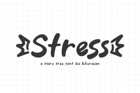 Stress: A Modern Display Font for Editorial Impact