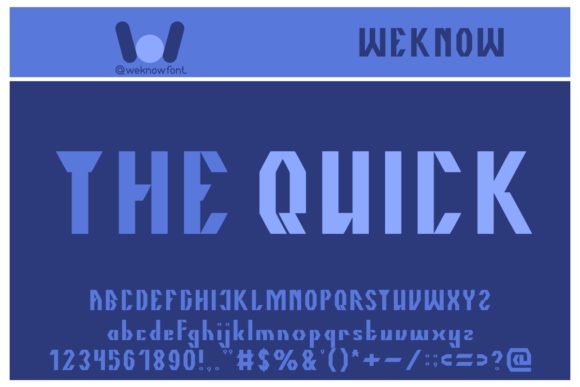 The Quick: A Sci-Fi Display Font That Elevates Real Business Branding