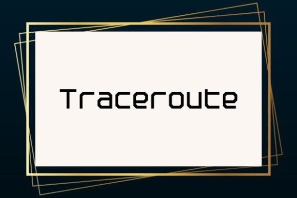 Traceroute: A Clean Modern Display Font for Digital Brands