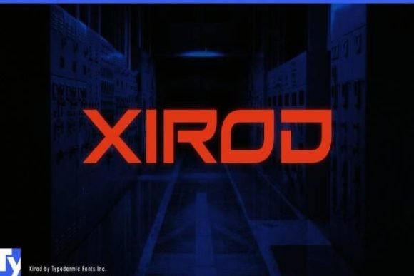 Xirod: A Sci-Fi Headline Font That Fits Real Branding Work